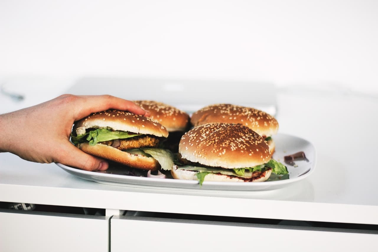 Jedzenie/Bezmięsny burger