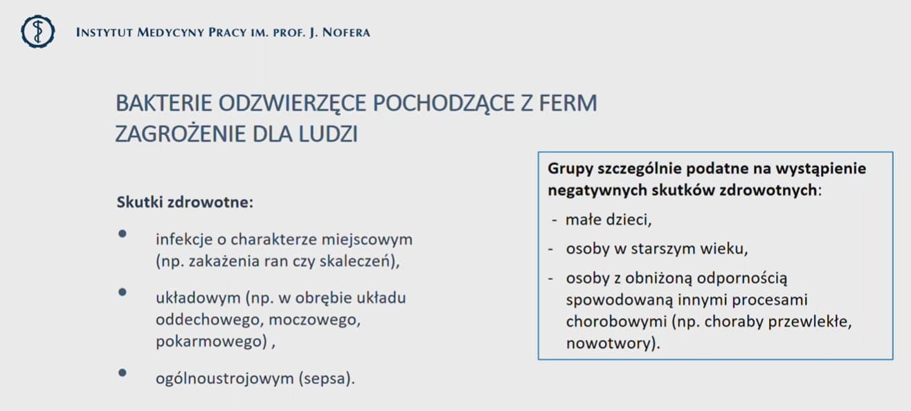Obraz ukazuje fragment prezentacji osoby przemawiającej na posiedzeniu podkomisji