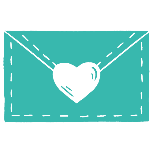 Ikonka listu symbolizującego newslettery na temat działań Otwartych Klatek